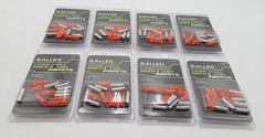 Allen Carbon Arrow Nocks And Inserts 6 Nocks & Inserts Each LOT OF 8 PACKS