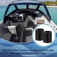 Novabright 4 Pack Boat Seat Swivel Bushings 2-7/8 Inch Boat Seat Pedestal