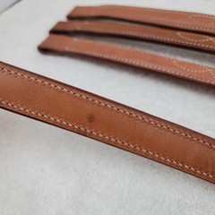 4 Western Headstall Brow Bands 16.5 x 1.13″ Loop 1.13″ Rawhide Embroidered New