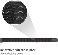 4 Pack Adjustable Elastic Cinch Straps – Anti-Slip, 24″x2″ Bundling Solutions