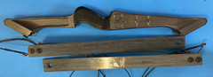 VTG OUTERS ASTRO BLAZER COMPOUND BOW RH ARCHERY PARTS UNASSEMBLED 45-60# EXC 29”