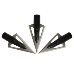 12Pcs DIY Hunting Tradition Broadheads Iron Jacket Wooden Bamboo Arrow Glue Tip