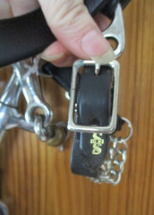 WEAVER BLACK LEATHER FUTURITY KNOT WESTERN BRIDLE W/SPLIT REINS, DLB JOINT BIT