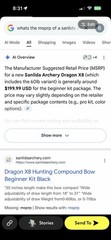 Sanlida Dragon X8 Right-Hand Camo Compound Bow 60lb 18-31in Draw w/ Case