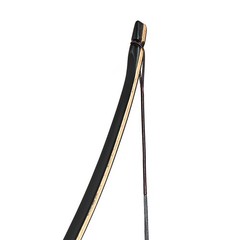 60″ Archery Traditional Longbow Recurve Bow Wooden 30-50LBS for Outdoor Hunting