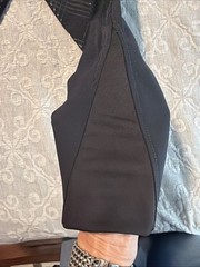 ovation aqua X 28R black riding pants with grip tech
