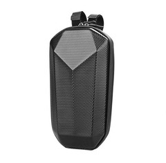 Black E Scooter Handlebar Bag – Secure – Waterproof – Hard Shell