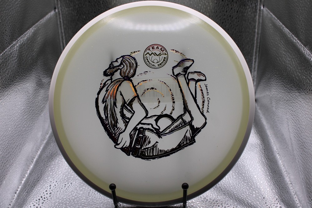 New Mvp Detour Disc Golf Particle Eclipse Glow James Conrad Bendy James 176g
