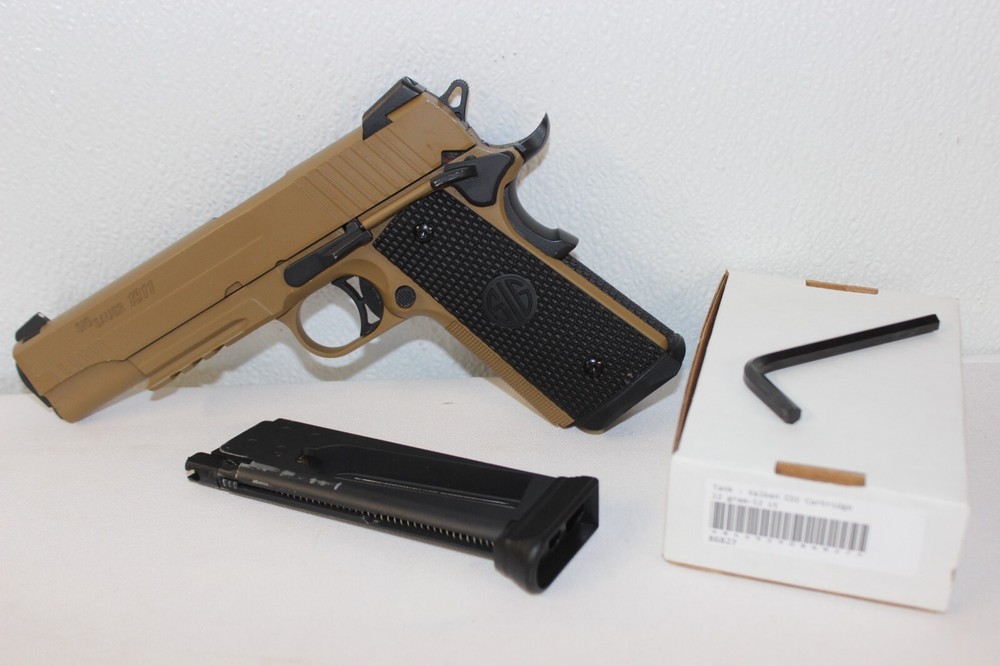 SIG Sauer 1911 Emperor Scorpion CO2 Airgun BB – AIR-1911ES-BB (Tested)