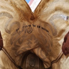Dan Post DP2111R Men’s Brown Western Cowboy Western Boots Leather Size 14 EW