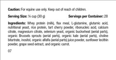 Equine Performance horse supplement made with whole foods and other nutrients SP