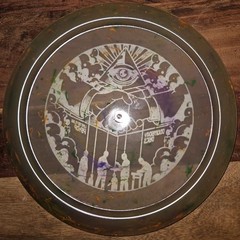 Doomsday Discs Glow Retina Psyop Infected Edition Limited Run Multi Color Foil
