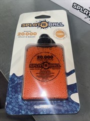 Splat-R-Ball 7.5mm Orange Ammo, 20,000 Rounds, Certified SplatRBall, New Sealed