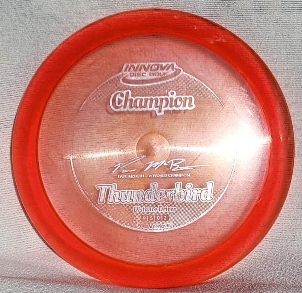 Innova Jolly Launcher Paul 3x World Champ Champion Thunderbird 172G Pink Penned