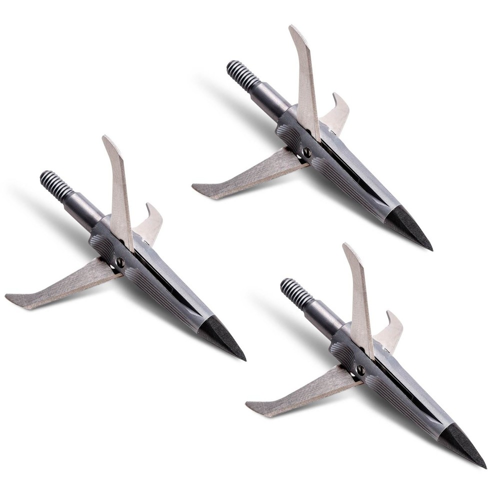 New Archery Products Spitfire XXX 100 Grain 2″ Cutting Diameter, 3 Pack