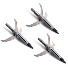 New Archery Products Spitfire XXX 100 Grain 2″ Cutting Diameter, 3 Pack