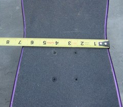 Santa Cruz Keith Meek Slasher Retro Reissue Purple Skateboard Complete Deck READ