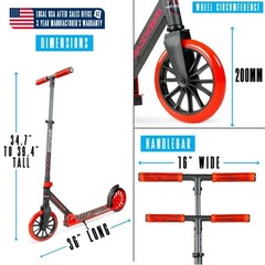 Madd Gear Eclipse Commuter 200mm Wheels Scooter – Great For Kids and Adults