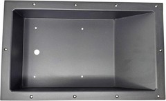 R & R Design Rr Design Recessed Easy Boat Trolling Motor Pan Powder Coated