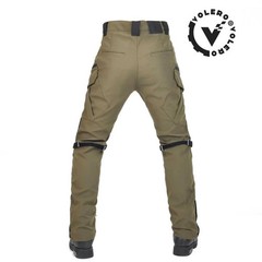 Volero Mens Motorcycle Pants Ce Armor Honeycomb 4-Season Urban Riding Textile