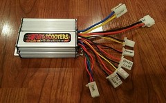 48V – 1000 Watt Controller and LED Digital throttle (Brushed Motor) Ebike e bike