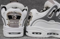 Osiris Men’s D3 2001 25 Years Edition skate shoes White/Grey/Silver