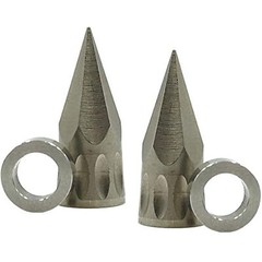 Muzzy Arrow Iron Point Replacement Tips 2-Pack