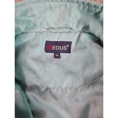 EOUS Equestrian Riding Jacket Waterproof Hooded Brown Women’s XL 3-1