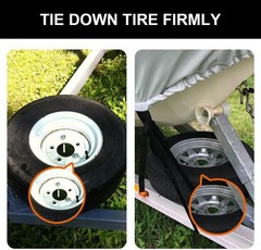 Trailer Spare Tire Mount Bracket Ubolt Tire Carrier Holder Fit For Side Mount 4