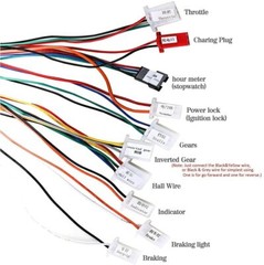 Electirc Go Kart 48v 1800w Brushless Motor controller Battery Switch Accessories