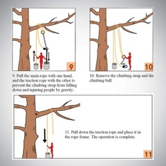 Tree Climbing Cambium Saver Arborist Friction Saver – Retrievable Anchor Loop…