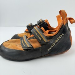 Mad Rock Climbing Shoes Mens 9 Flash 2.0 Orange Climb Bouldering Gym Outdoors