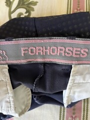 FORHORSES Riding Pants Women’s 44 Blue For Horses Made in Italy