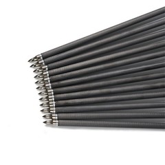 30″Pure Carbon Arrows Straightness0.003 for Recurve/Compound Bow Archery Hunting