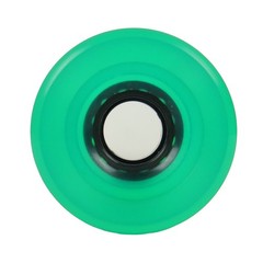 Longboard Wheels 65mm x 46mm 83A Clear Green 4-Pack