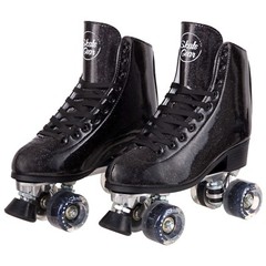 Skate Gear Glittery Roller Skates for Kids & Adults Men Women Youth Summer Ride