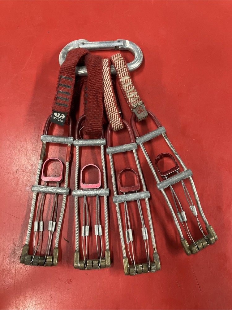 Set of 4 HB Wales Quadcam size 00 Climbing Cam