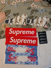 Supreme SS26 Sticker Set Shattered Box Logo Mini Arabic Evolution