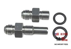 4L80E Transmission Adapter Fitting Front and Rear Port -6AN Flare 6 AN 4l80e