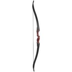 60″ Archery Laminated Takedown Recurve Bow Set 30-50lbs Hunting Target Shooting