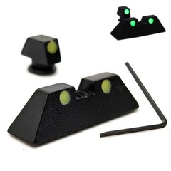 ® Glow Night Sights for Glock® 17 19 19X 20 21 22 23 31 32 34 35 44 45 47 (Ge…