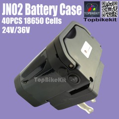 Ebike Battery case Max 40pcs 18650 Cells Box Folding bike Battery box 24/36V/48V