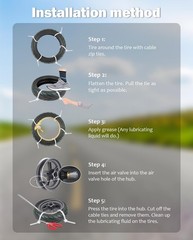 10×2.30-6.5 Tire Vacuum Tubeless Tire, Fit for NIU KQi2 Pro Electric Scooter,…