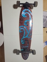 San Clemente Longboard Complete 34″ Long , 8″ Wide Brand New