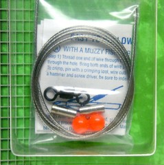 2Pc Set MUZZY QUICK RIG BOW FISHING CABLE CABLING KIT & SHERWIN ARROW FISH POINT
