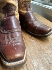Ariat Brown Western Equestrian Boots Men’s US Size 8.5D 15751