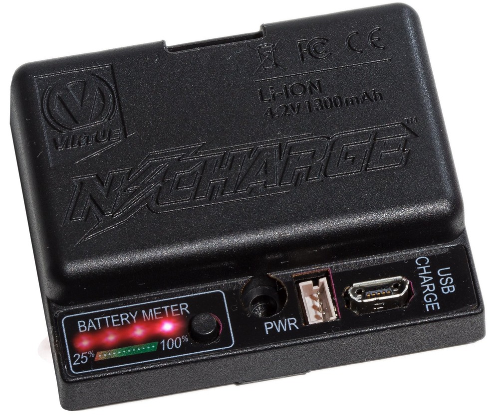 Paintball N-Charge Lithium Ion Rechargeable Hopper/Loader Battery Pack – Fits Al