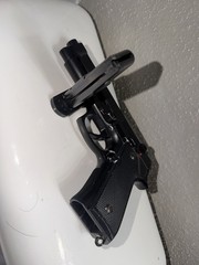 Classic Army Black Airsoft Pistol with Magazine Included
