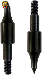 24 Pcs Steel 100 Grain Archery Arrow Field Points Field Tips – Practice Target &