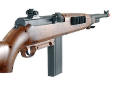 BBTac Airsoft Rifle BT-M1 Carbine Gun Auto Electric WWII Replica Wood Garand AEG